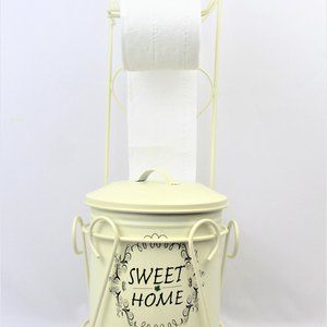 COPY - Toilet Paper Holder with Wrought Iron Stand